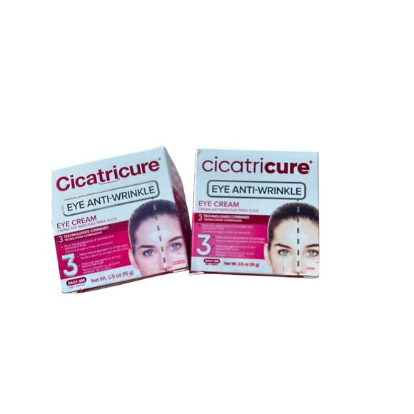 LOT OF 2 Cicatricure Anti-Wrinkle Eye Cream 3 Technologies Combined 0.5 oz/ 15 g - Picture 1 of 6